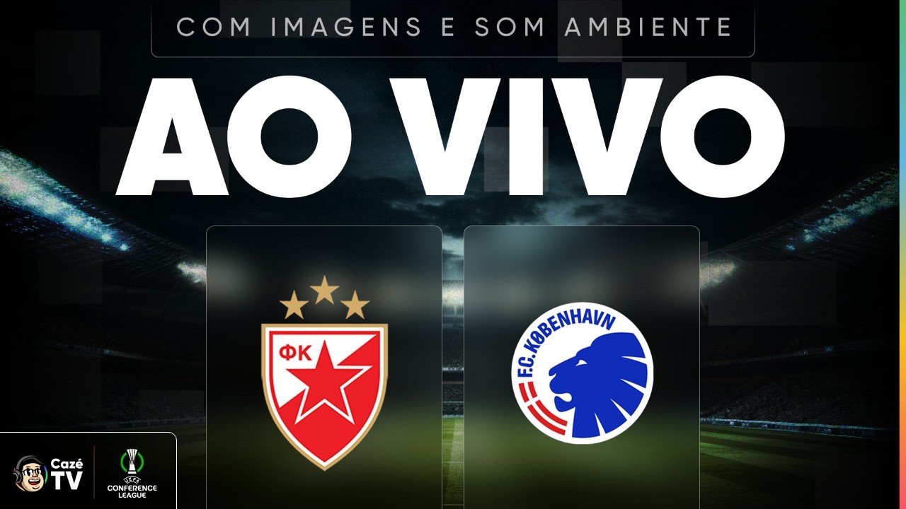 JOGO COMPLETO(SOM AMBIENTE): ESTRELA VERMELHA X COPENHAGEN | CONFERENCE LEAGUE 26/27 | 2ª RODADA