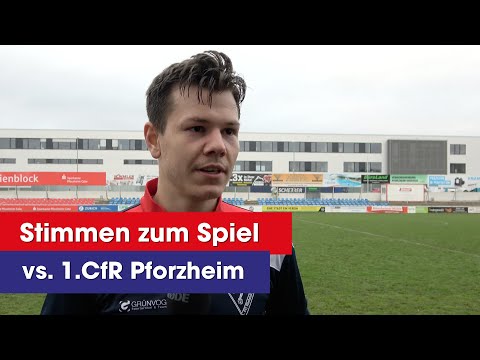 Stimmen zum Spiel | 1.CfR Pforzheim - 1.FC Rielasingen Arlen🎙️