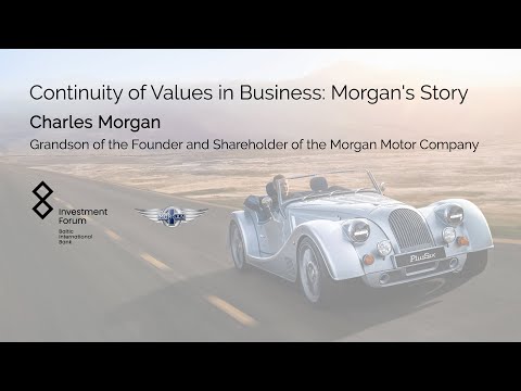 Charles Morgan interview during Baltic International Bank Investment Forum