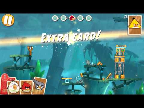 Angry Birds 2: Level 123: Walkthrough (3 STARS) HD