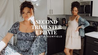 Second Trimester Update | Gender Reveal, How I'm Feeling, Surviving Isolation | Ashley Bloomfield