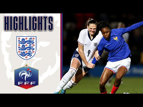 Izzy Goodwin Seals Win! | England WU23 1-0 France WU23 | Friendly | Highlights