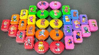 Looking For Paw Patrol Clay With Slime Coloring: Ryder, Chase, Marshall,...Satisfying ASMR Video