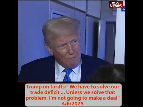 Trump: 'Sometimes You Have to Take Medicine'; 'Unless We Solve the Trillion-Dollar Trade Deficit, I'm Not Making a Deal'