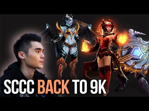 Sccc back to 9200MMR - One of World's Best Solo Mid - Dota 2