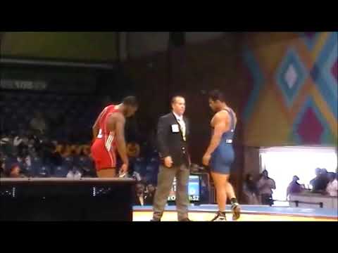 #Guadalajara2011 96 Kgs Yunior Estrada Falcon [CUB] Erwin Jose Caraballo [VEN]