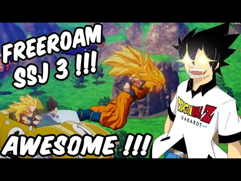 How to Free Roam as Goku SSJ 3 !!! Dragon Ball Z Kakarot !