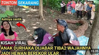 Download lagu KISAH NYATA..!! ANAK DURHAKA DIKUTUK JADI ANJING BEREKOR ULAR, KISAH MENGHARUKAN INI MENJADI VIRAL mp3