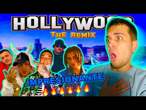 (REACCIÓN 🇪🇸) Kaydy Cain, Pablo Chill-E, Harry Nach, Jodowsky, Cocco Lexa - Hollywood Remix