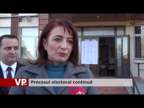 Procesul electoral continuă
