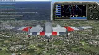 Let's Play FSX Around the World in 80 flights Part 1: Farnborough to Paris