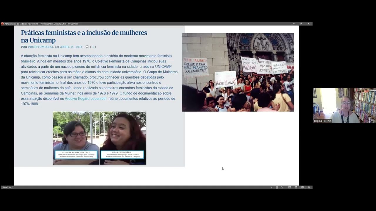 II Seminário Observatório Caleidoscópio #1: Regina Facchini