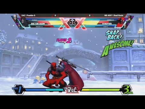 KUMITE IN TENNESSEE 19 UMVC3 (G4C Frankie G) vs (NB ADC* Dual Kevin)