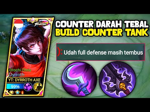 Counter Darah Tebal!! Build Dyrroth Tersakit 2023 - Item Dyrroth Tersakit 2023