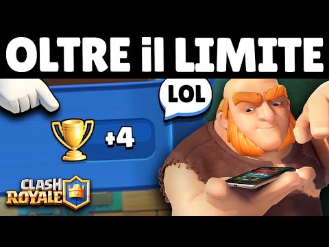 SCALATA HARDCORE... SUPERO il LIMITE di CLASH ROYALE!