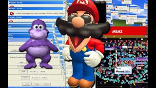 Mario Downloads Internet Viruses