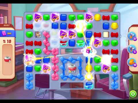 HomeScapes Level 8097 no boosters (24 moves)