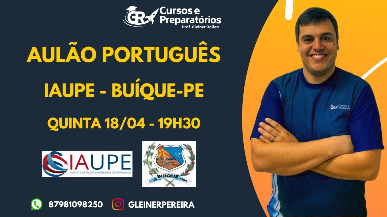 PORTUGUÊS PARA BANCA IAUPE