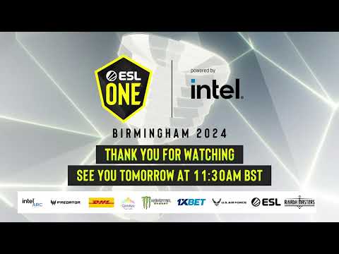 ESL One Birmingham 2024 - Day 2 Stream A - Full Show