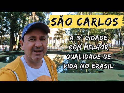 SÃO CARLOS, a terceira cidade em qualidade de vida