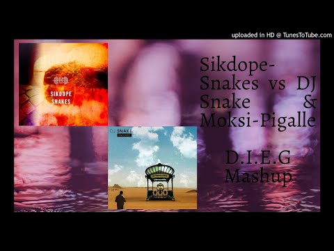 Sikdope-Snakes vs DJ Snake & Moksi-Pigalle-D.I.E.G Mashup