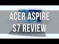 Acer Aspire S7-393 review, with Broadwell ...
