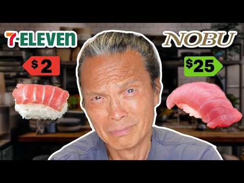 Iron Chef Dad tries Cheap vs Expensive Food.