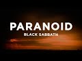 BLACK SABBATH Paranoid Lyrics
