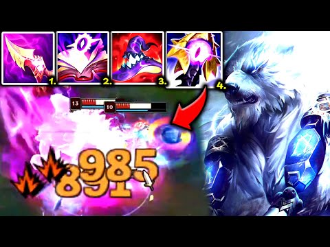 VOLIBEAR TOP IS THE #1 NEW 1V5 END BOSS IN SPLIT 3 (QUADRA KILL) - S14 Volibear TOP Gameplay Guide