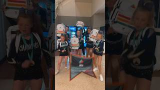 This ain’t a race but I still take FIRST Place!!! 🥇🏆 #notenoughnelsons #nenfam #16kids #cheercomp 