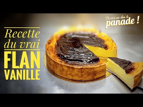 Easy Vanilla Flan Recipe (Pastry Flan, Parisian Flan)