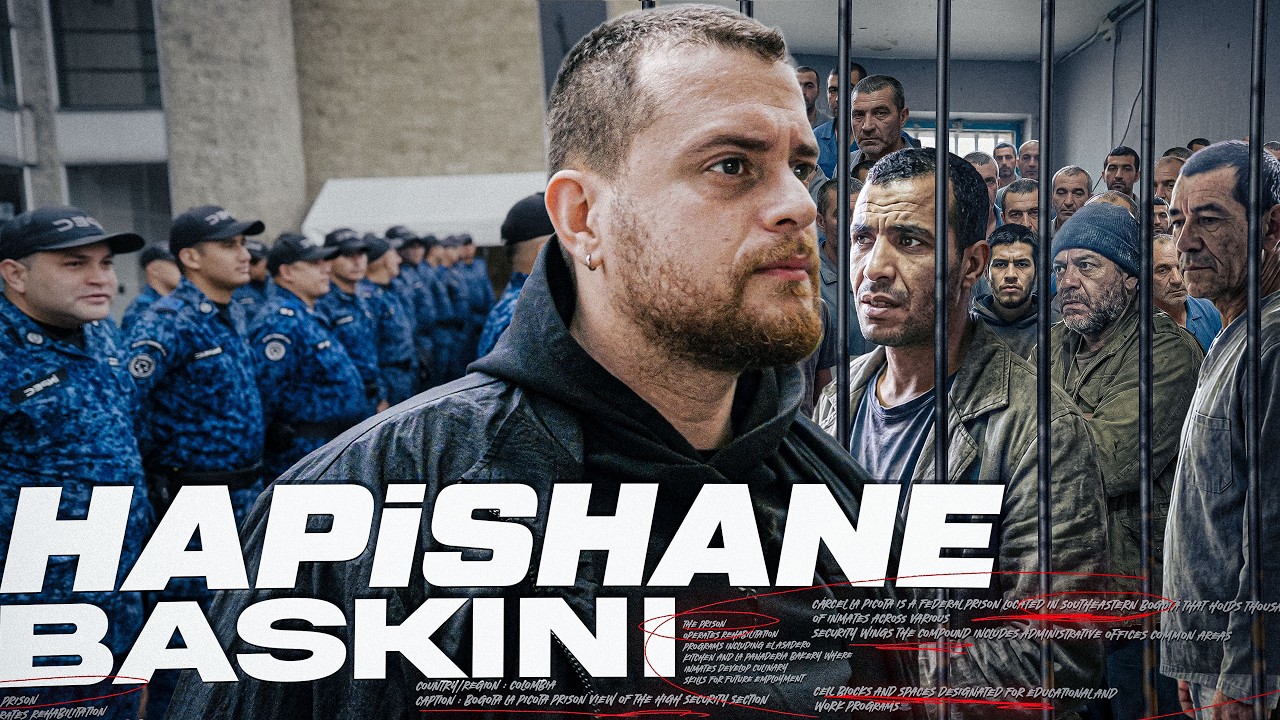 Kolombiya’da Hapishane Baskına Katıldım🇨🇴 Burada Kontrol Mahkumlarda!