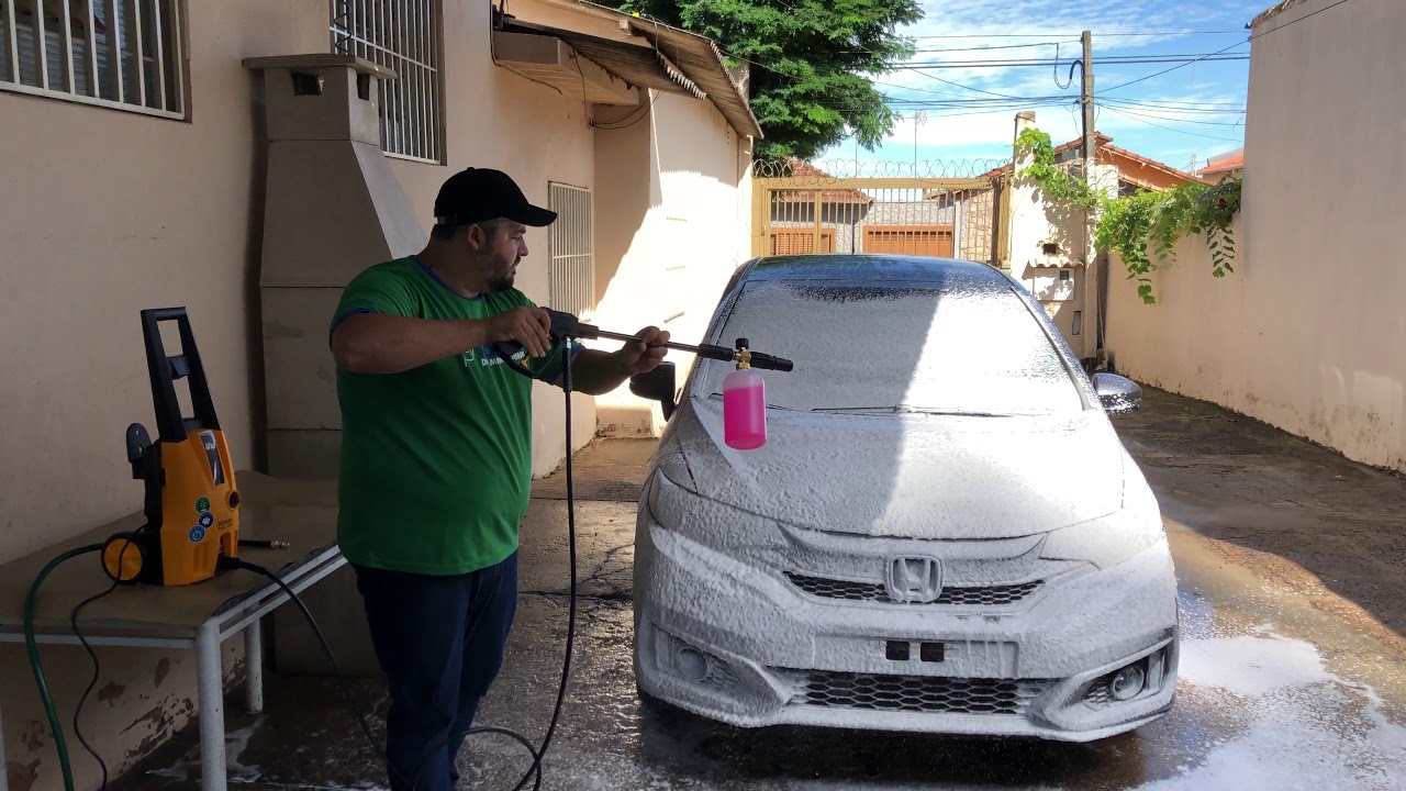 Como utilizar o snow foam canhão de espuma do jeito certo?
