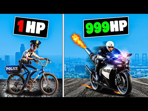 Upgrading to the FASTEST Police Bikes in GTA 5