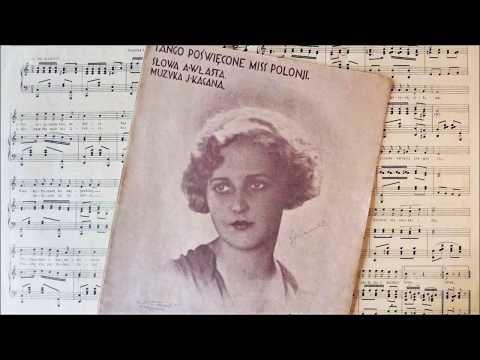 Tango dedicated to the 1st Miss Polonia, 1929 – JP/Kawai