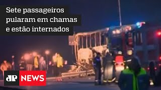 Acidente de ônibus mata cerca de 45 pessoas na Bulgária