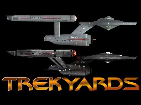 Discovery Enterprise / TOS Enterprise Detailed Comparison  - Trekyards Analysis