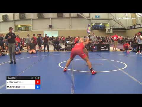 86 Kg Round Of 64 Jackson Hemauer Valley RTC Vs Matthew Finesilver Blue Blood Wrestling Club
