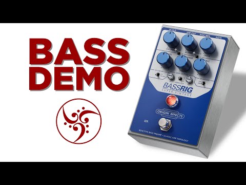Origin Effects BASSRIG Super Vintage - Present - Blue / Silver image 6