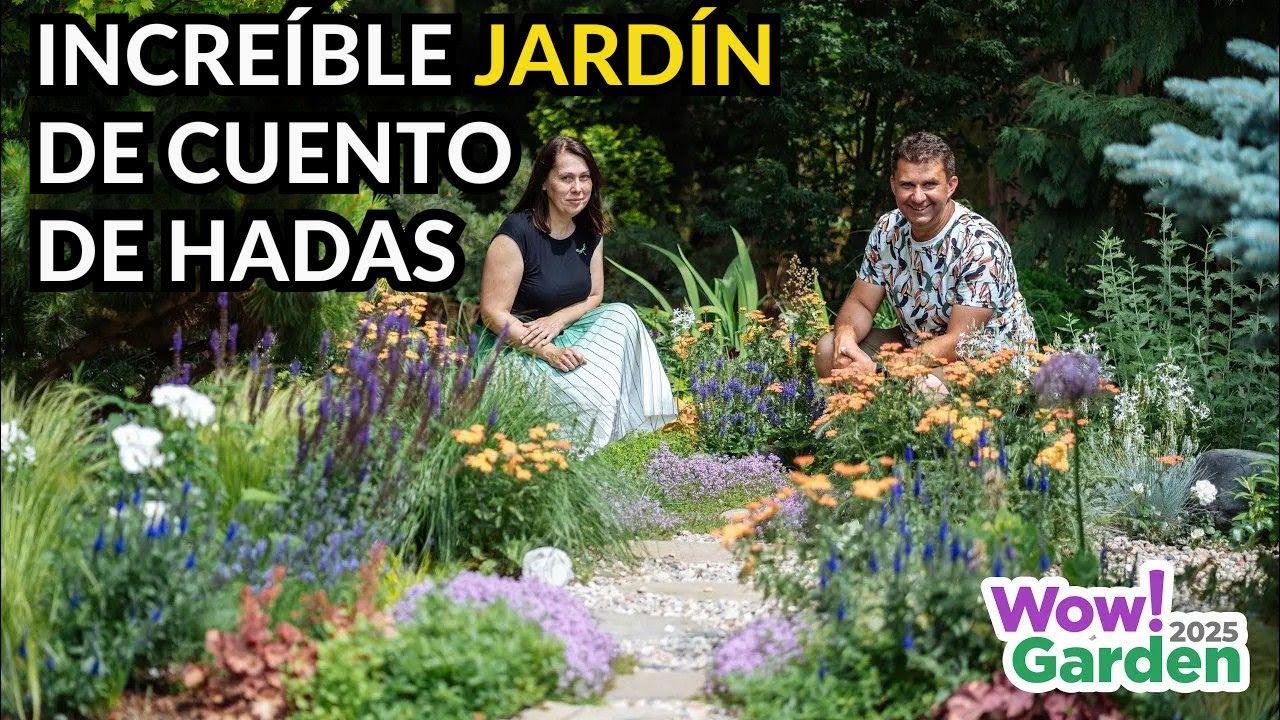 Un jardín de ensueño lleno de flores perennes y ideas creativas con Wow!Garden y Hubert Lamański