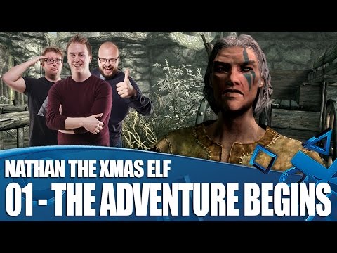 Let's Play Skyrim Special Edition - The Adventures of Nathan The Xmas Elf (Ep01)