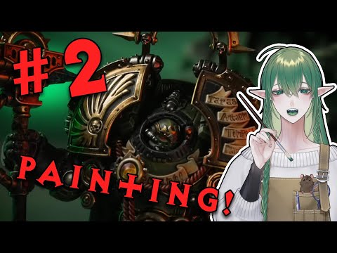 Warhammer Vtuber Paints Horus Heresy Word Bearers | Saturnine Praetor | Part 2