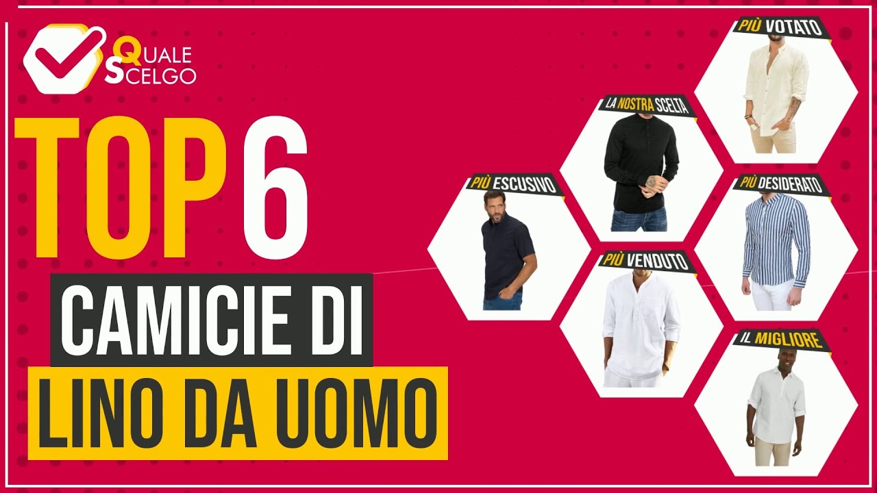 Camicie di lino da uomo - Top 6 - (QualeScelgo)