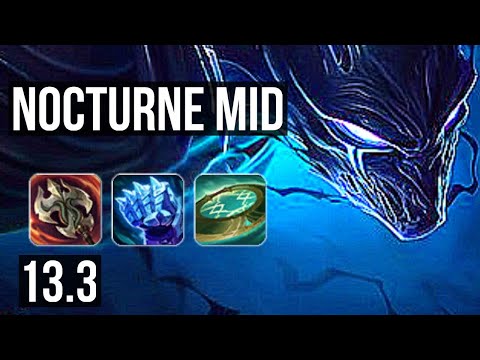 NOCTURNE vs TALON (MID) | 7/2/8, 300+ games | KR Master | 13.3