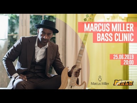 Marcus Miller Bass Clinic | Live from Thomann