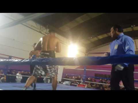 parte del4to y fallo asalto del combate entre Leonel Rios y Ricardo Soria