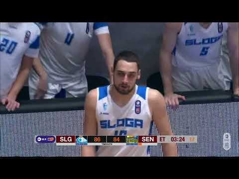 Elvis Čekić with the big block in OT! (Sloga - GGD Šenčur, 19.12.2022)