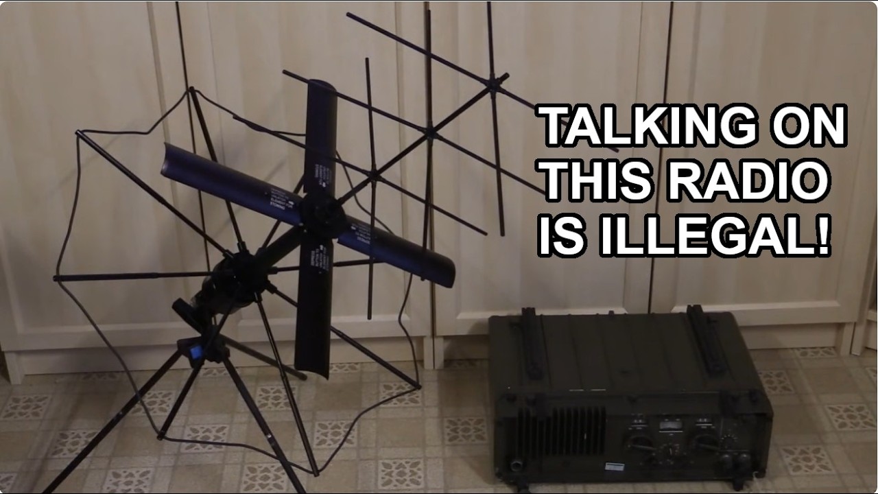 Snooping On US & Russian Satcom With Military Surplus Antenna