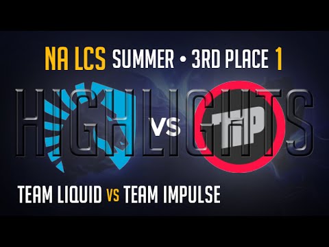 Team Liquid vs Team Impulse Game 1 | HIGHLIGHTS PLAYOFFS 3rd Place NA LCS Summer S5 2015
