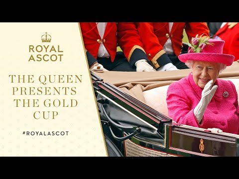 Royal Ascot 2017 | Her Majesty The Queen presents the Gold Cup to Big Orange owners